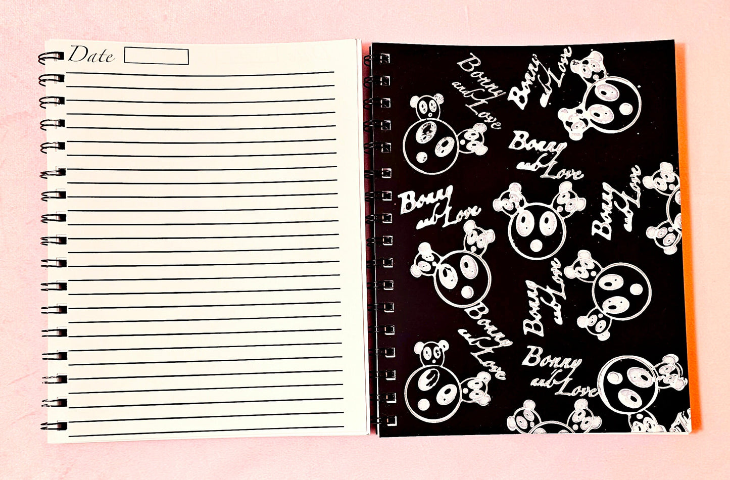 Black Graffiti Notebook