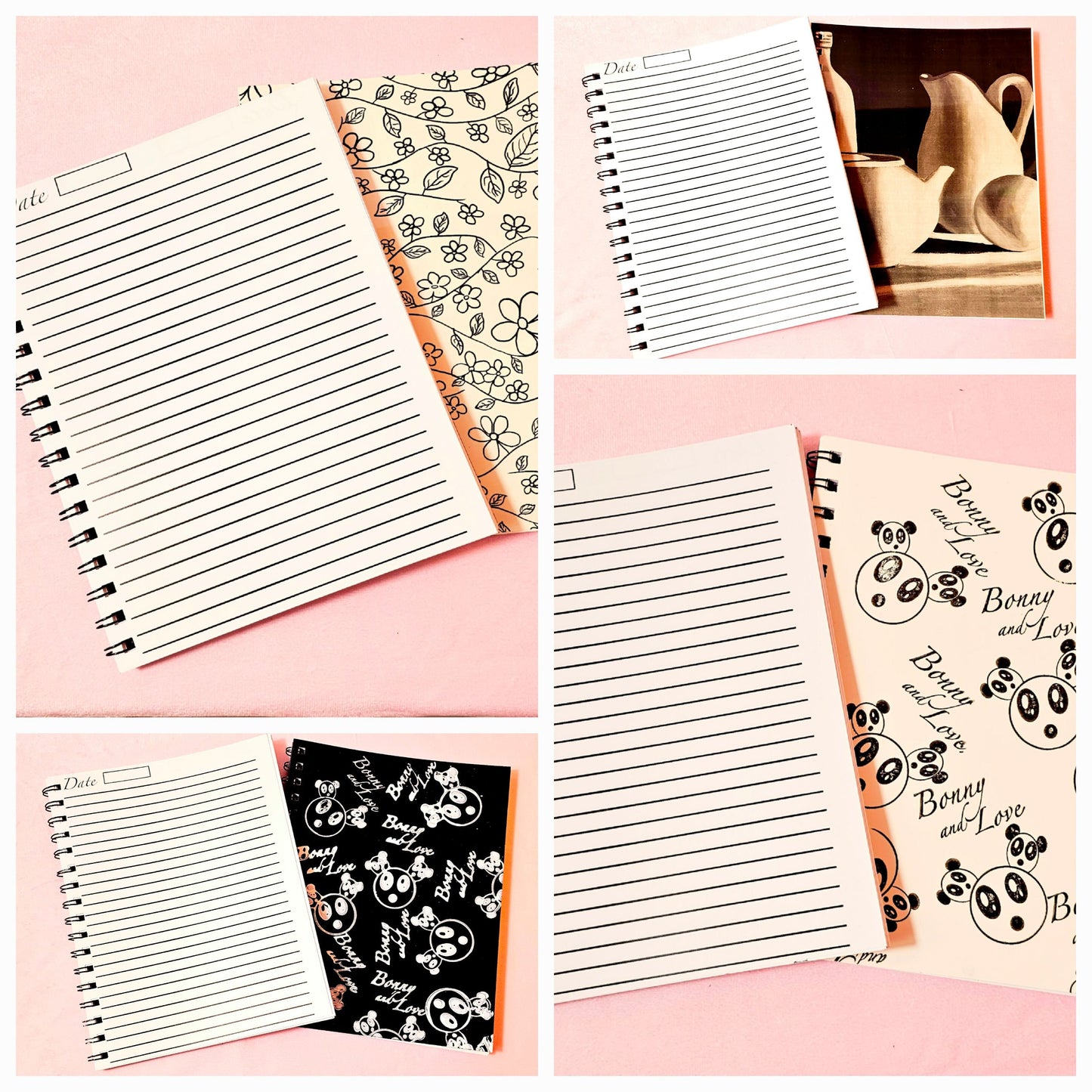 White Graffiti Notebook