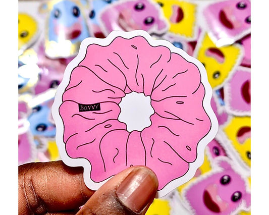 Glossy Scrunchie Sticker