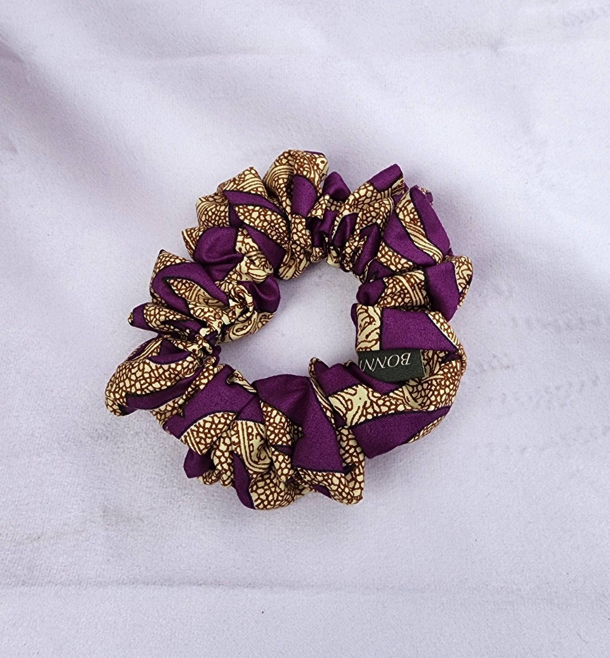 Ola Mini African Print Scrunchie