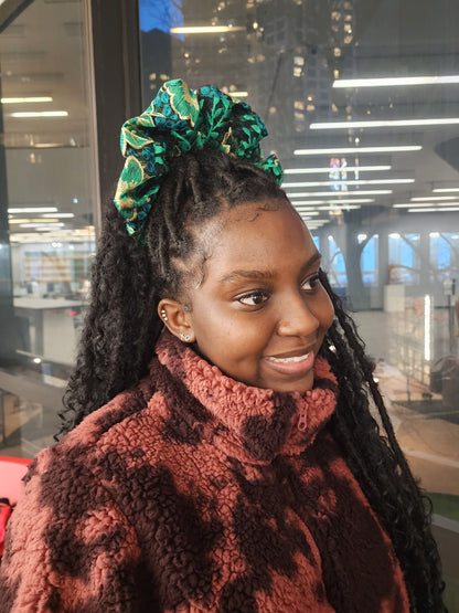 Tiff XXL African Print scrunchie