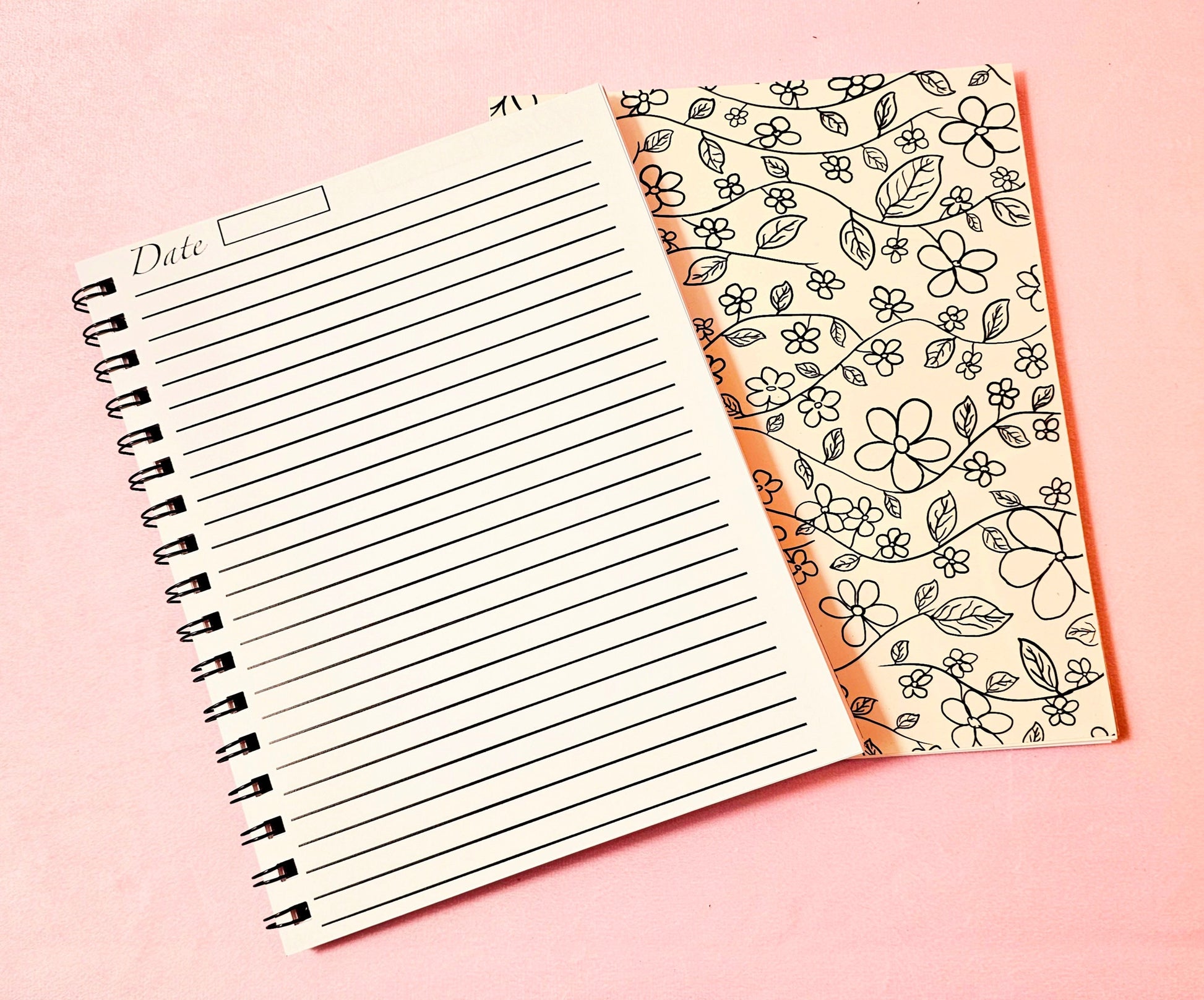 Midnight Flower Notebook