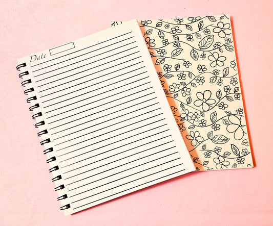 Midnight Flower Notebook