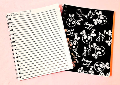 Black Graffiti Notebook