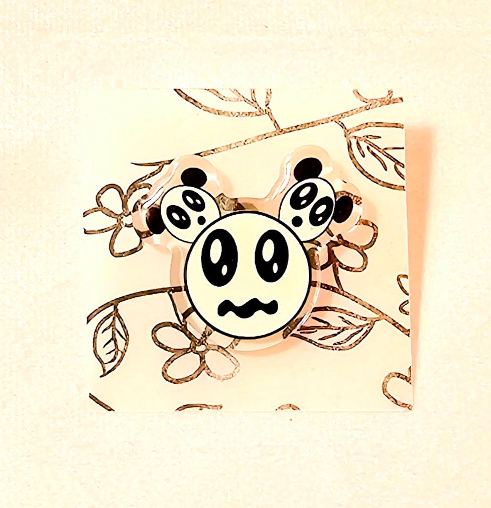 Sad Bonny Acrylic Pin