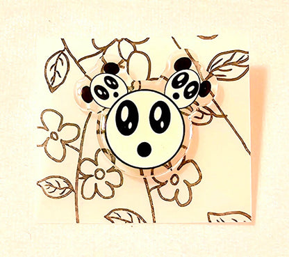 Surprised Bonny Acrylic Pin