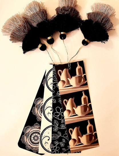 Midday Gossip Bookmark with Tassels