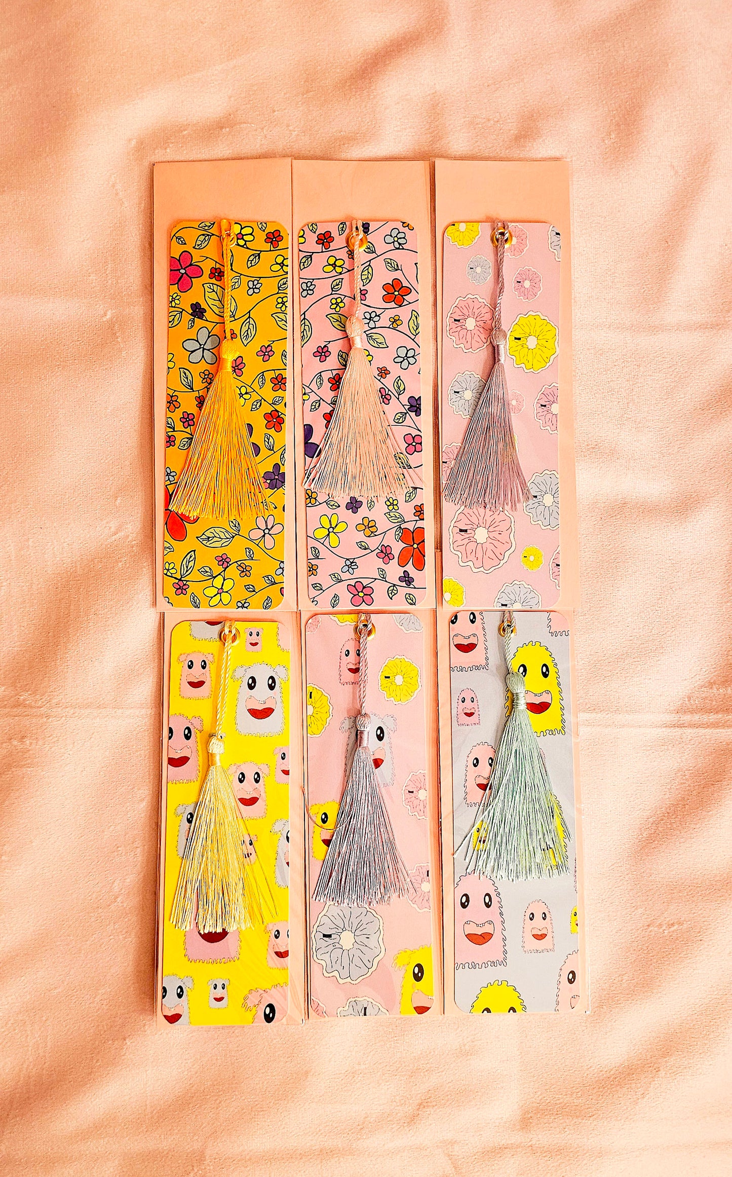 Bookmark Set with Tassels