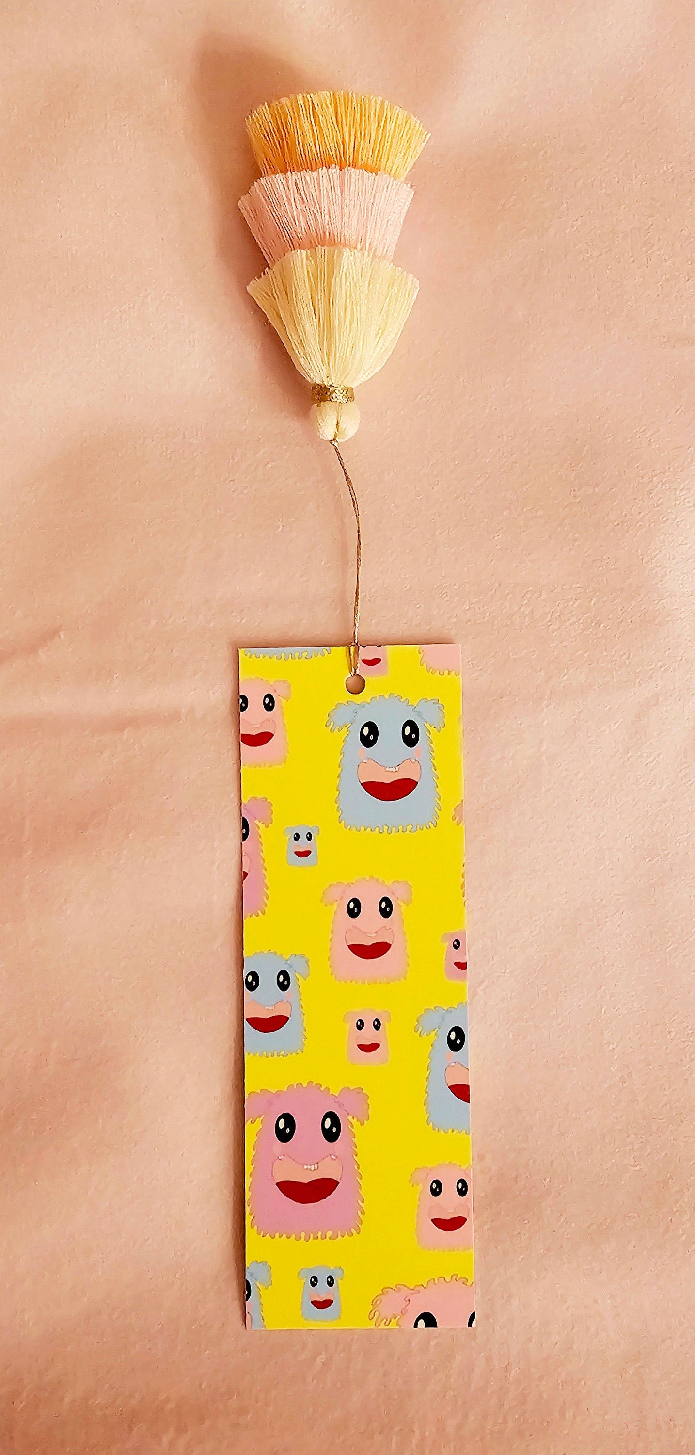 Mrs Wiggle Bookmark with Tassels