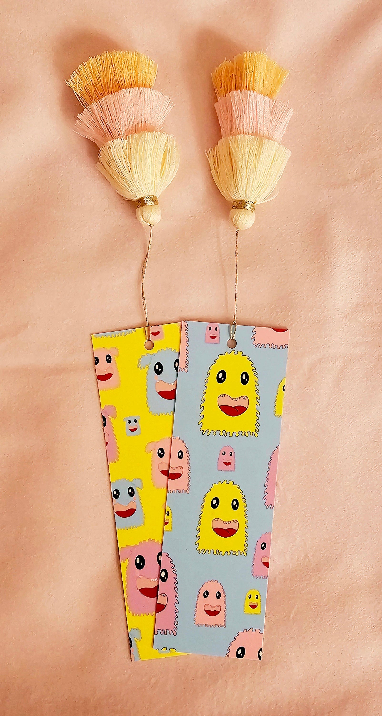 Mrs Wiggle Bookmark with Tassels