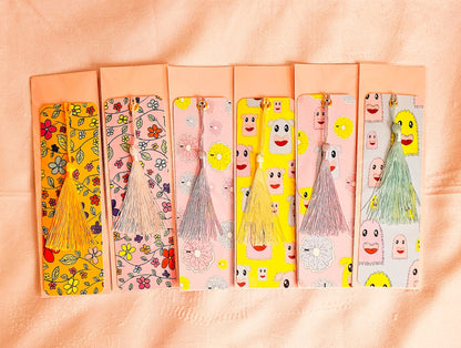 Bookmark Set with Tassels