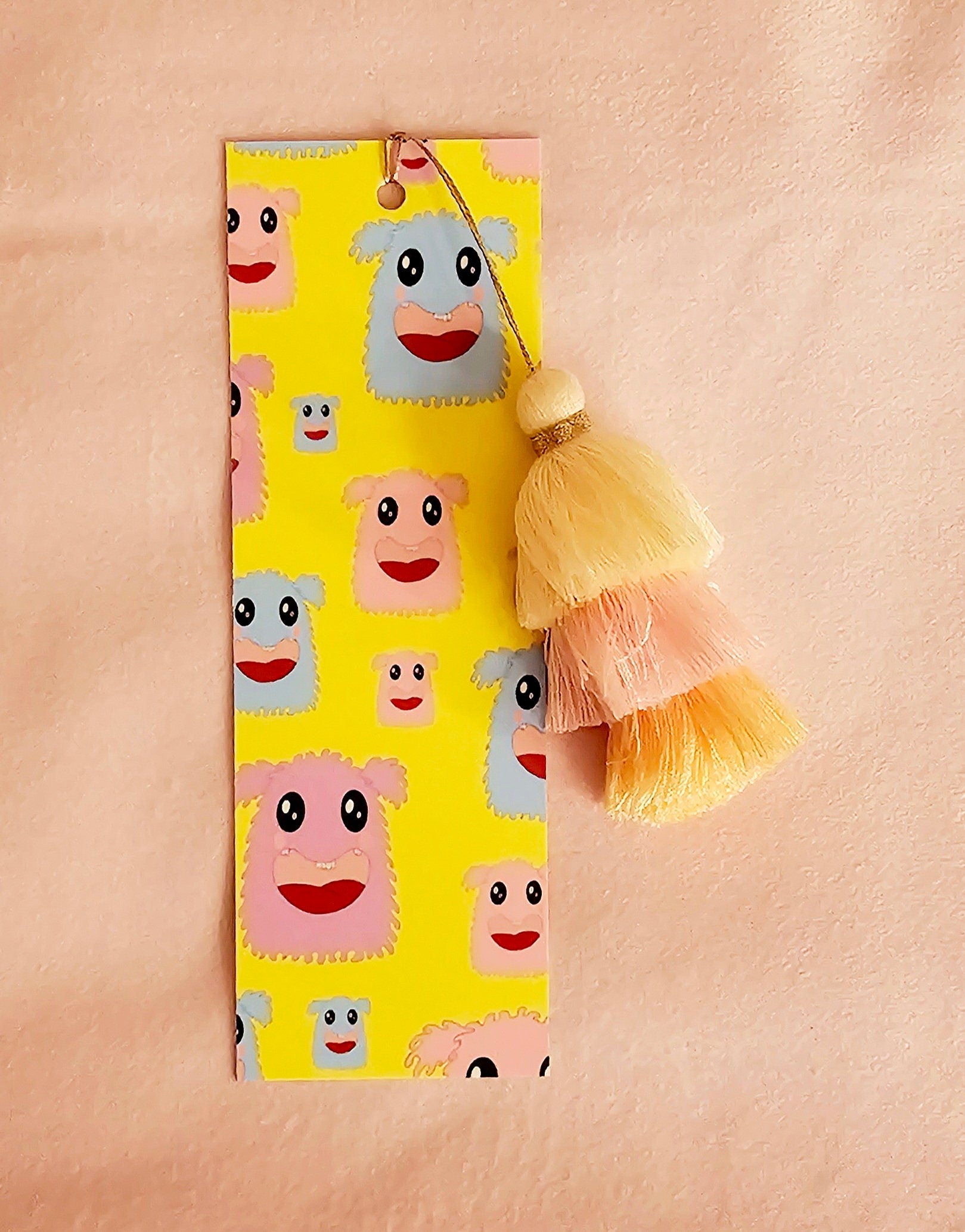 Mrs Wiggle Bookmark with Tassels